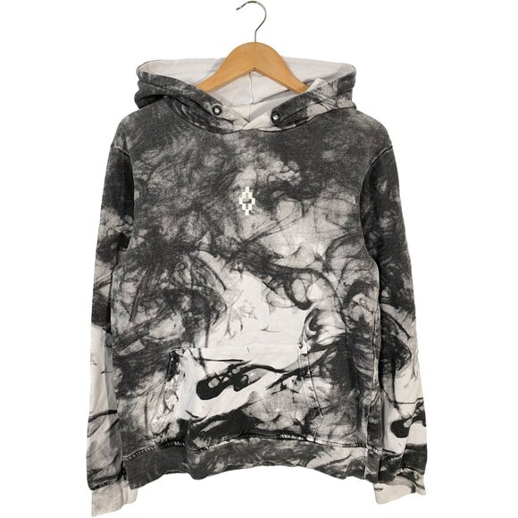 Marcelo Burlon All Over Smoke Print Pullover Hoodie men's size small - Picture 1 of 7